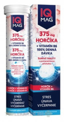 IQ MAG HORČÍK 375 mg + Vitamín B6