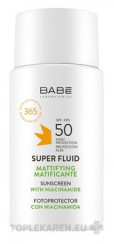 BABÉ SUPER FLUID OIL FREE SPF50