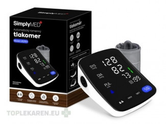 SimplyMED Automatický ramenný tlakomer