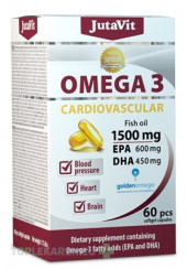 JutaVit Omega 3 Kardiovaskulár 1500 mg