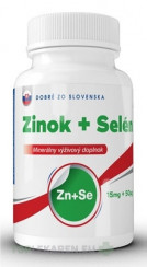 Dobré z SK Zinok 15 mg + Selén 50 μg