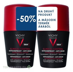 VICHY HOMME DEO CLINCAL CONTROL DETRANSPIRANT 96H