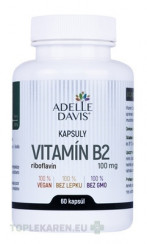 Adelle Davis VITAMÍN B2, riboflavín 100 mg