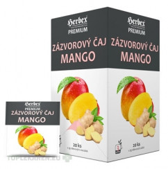 HERBEX Premium ZÁZVOROVÝ ČAJ MANGO