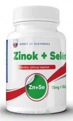 Dobré z SK Zinok 15 mg + Selén 50 μg