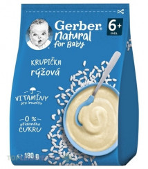 Gerber Natural Ryžová KRUPIČKA