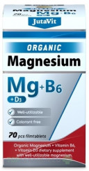 JutaVit Organický horčík + B6 + D3