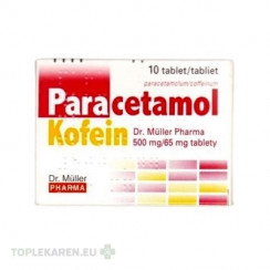 Paracetamol Kofein Dr. Müller Pharma 500 mg/65 mg