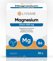 LIVSANE Magnézium Direct 400 mg