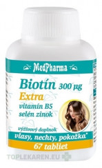 MedPharma BIOTÍN 300 µg Extra