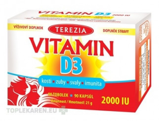 TEREZIA VITAMÍN D3 2000 IU