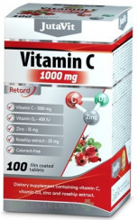 JutaVit Vitamín C 1000 mg + D3 400 IU + zinok 15mg