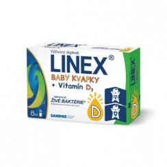 LINEX BABY KVAPKY + Vitamín D3