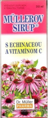 MÜLLEROV SIRUP S ECHINACEOU A VIT. C