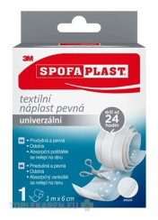 3M SPOFAPLAST č.254 Textilná náplasť pevná