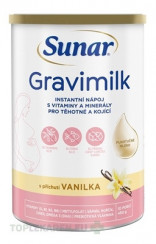 Sunar Gravimilk s príchuťou vanilka