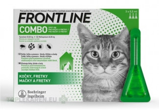 FRONTLINE COMBO SPOT-ON PRE MAČKY A FRETKY