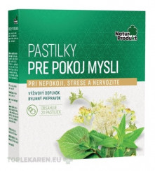 NaturProdukt PASTILKY PRE POKOJ MYSLI