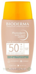 BIODERMA Photoderm NUDE Touch MINERAL SPF 50+