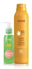 BABÉ SLNKO Opaľovací sprej + Aloe vera gél