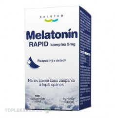 Melatonin RAPID komplex 5mg SALUTEM