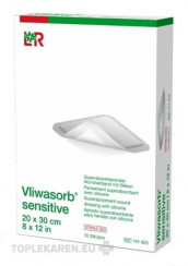 Vliwasorb sensitive Krytie na rany 20x30 cm