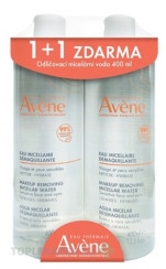 AVENE MICELÁRNA VODA na odlíčenie DUO