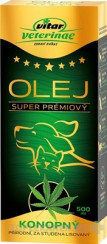 VITAR Veterinae KONOPNÝ OLEJ