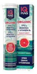 IQ MAG ORGANIC HORČÍK + Vitamín B6