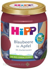 HiPP Príkrm BIO Jablko a čučoriedky