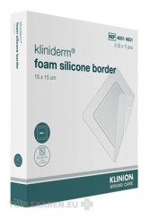 Kliniderm foam silicon border