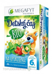 MEGAFYT Detský čaj BIO NA UPOKOJENIE