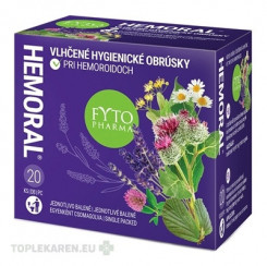 FYTO HEMORAL vlhčené obrúsky