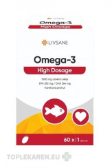 LIVSANE Omega-3 High Dosage