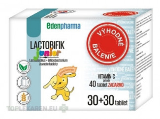 EDENPharma LACTOBIFIK Junior (Výhodné balenie)