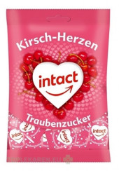 INTACT HROZNOVÝ CUKOR Čerešňové srdiečka