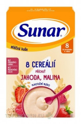 Sunar mliečna KAŠA 8 CEREÁLIÍ
