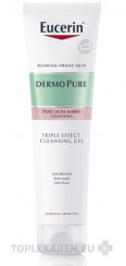 Eucerin DERMOPURE Exfoliačný čistiaci gél