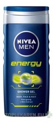 NIVEA MEN SPRCHOVÝ GÉL ENERGY