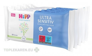 HiPP BABYSANFT Vlhčené obrúsky