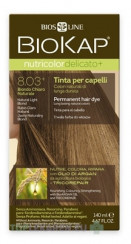 BIOKAP nutricolor delicato Farba na vlasy 8.03+