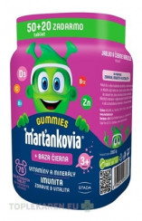 Marťankovia GUMMIES + Baza čierna