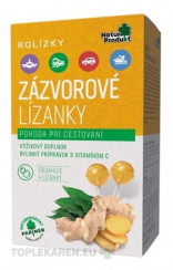 NaturProdukt ROLÍZKY Zázvorové Lízanky