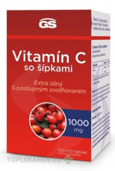 GS Vitamín C 1000 mg so šípkami