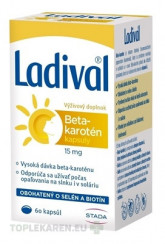 STADA Ladival Beta - karotén 15 mg