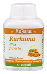 MedPharma Kurkuma Plus piperín