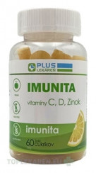 PLUS LEKÁREŇ IMUNITA - vitamíny C, D, Zinok
