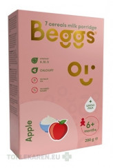 Beggs Mliečna kaša 7zrnná Jablčná