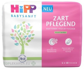 HiPP BABYSANFT Čistiace vlhčené obrúsky