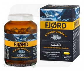 FJORD STRONG OMEGA-3 Rybí olej